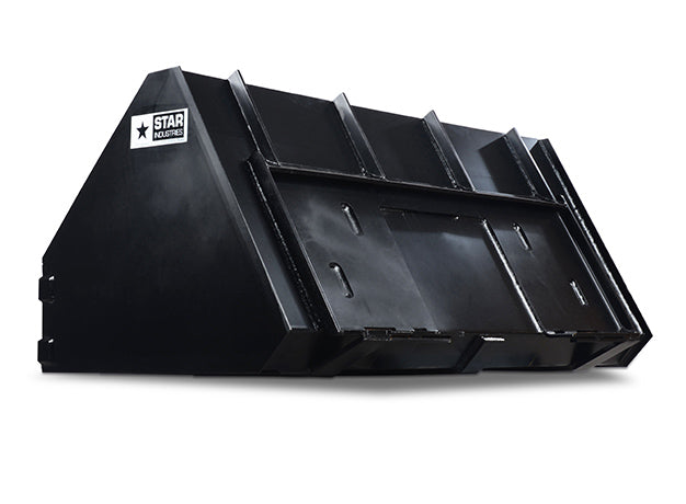 Star Industries Concrete Placement Bucket | Models 120, 125 & 122 Series | 0.25 To 0.75 cu yd | 8–30+ GPM | For Skid-Steer