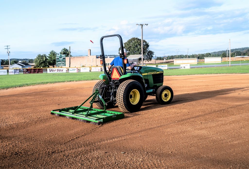 TurfTime Infield Groomers | Model Triple Play 78 | 78" Working Width | For Tractor