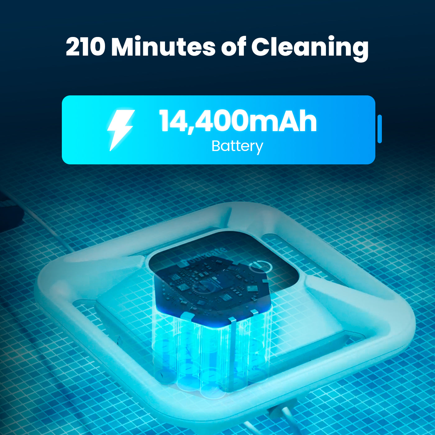 Chasing Cleaner Hydro 4 Corded Robotic Pool Cleaner | Pool Size 1,614 Sq.ft | Flow Rate 320 L/min