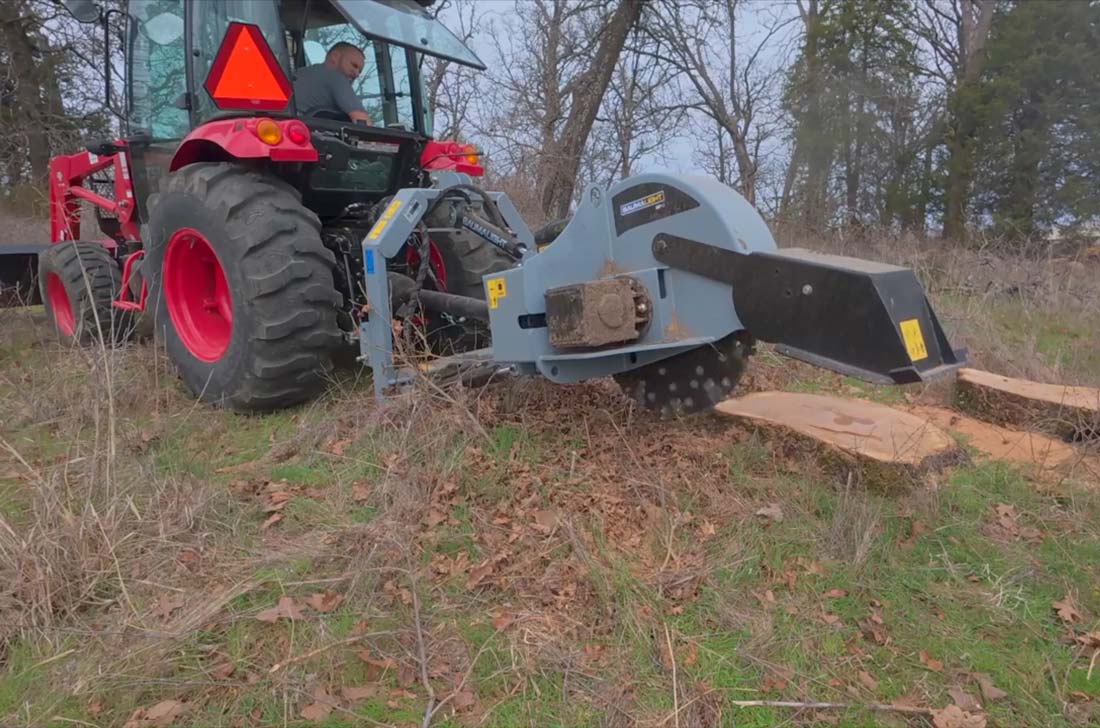 Baumalight Stump Grinder | Model 3P38 | Cutting Width 38" | 60–110 HP | For Cat II Tractors