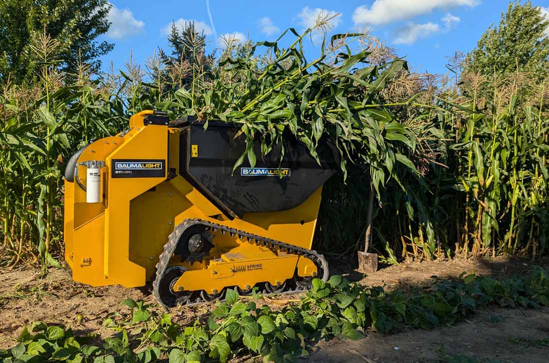 Baumalight Mini Dumper | Model DT515RH | Tracked | 22.1 HP Honda GX690 | 0.5 yd³ Liquid Capacity | 35.8" Width