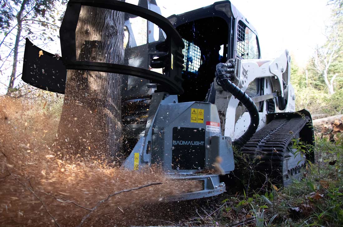 Baumalight Feller Buncher Tree Saw | Model FGS-952 | Blade Diameter 52" | Maximum Cut 20" | Hydraulic Flow 25 To 45 GPM | For Skid Steers