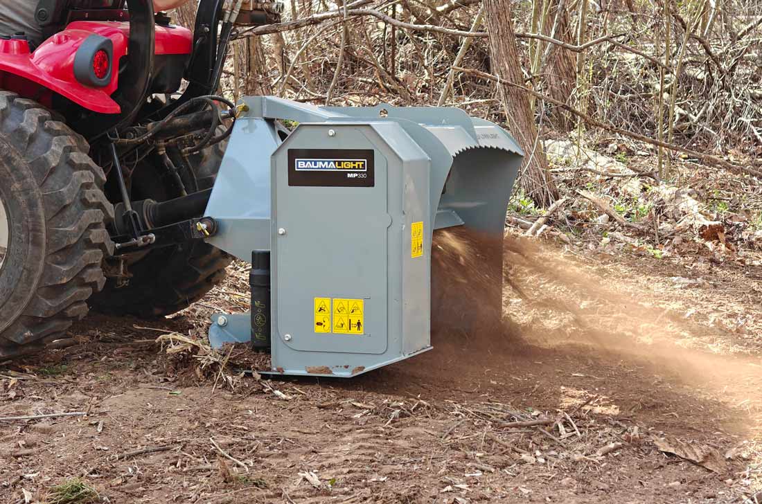 Baumalight | Fixed Tooth Mulcher | MP330 | Cutting Path 30" | 1800 RPM | Horsepower 15-55 HP | For Tractors