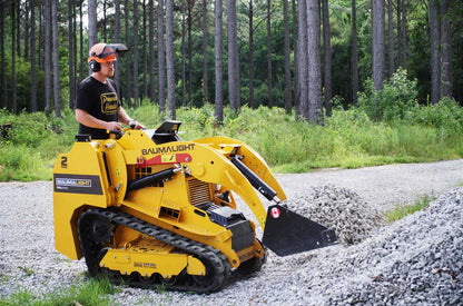Baumalight Mini Track Loader | Model TRL630D | 24.8 HP Kubota | 2-Speed | 10.5 GPM