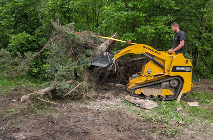 Baumalight Mini Track Loader | Model TRL630D | 24.8 HP Kubota | 2-Speed | 10.5 GPM