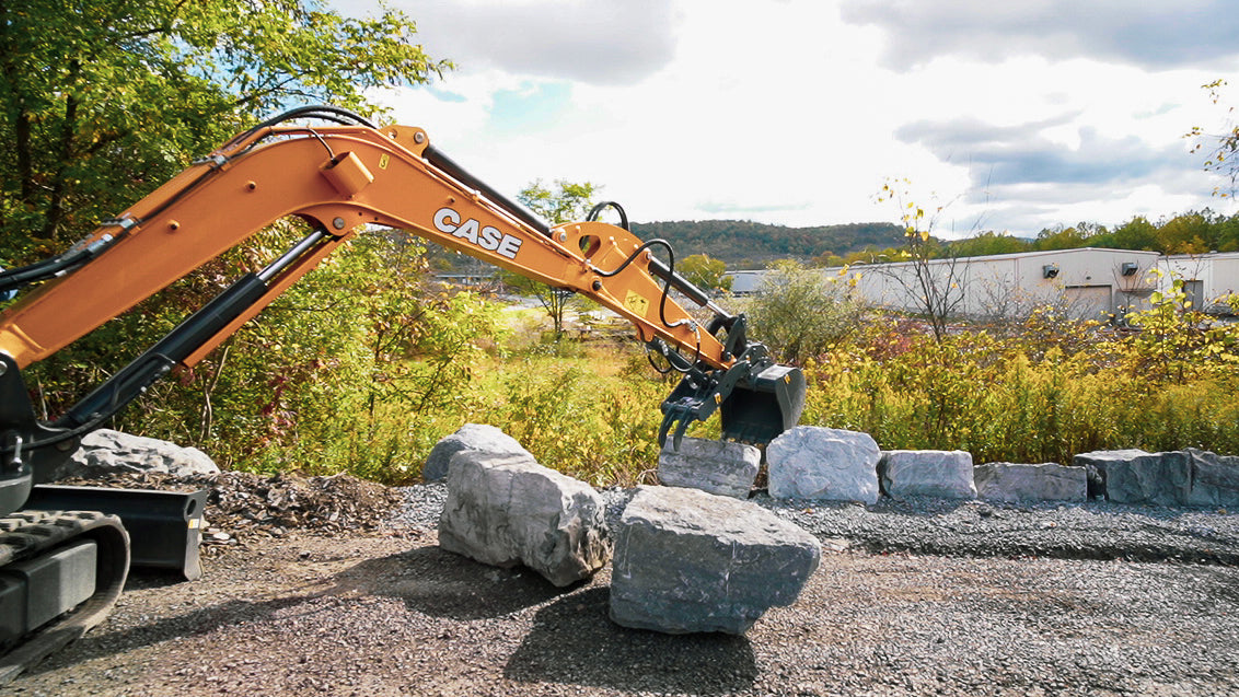 Rockland Mini Pin Mounted Thumb | Rotation Up-To 120 Degrees | Compatibility 2 To 7 Ton | For Mini Excavators