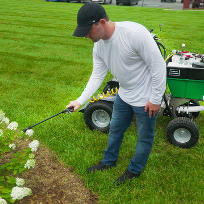 Spyker Drop-In Boom Sprayer | Model SPYDSB-9G | 62" Boom | 80" Spray Width | 9-Gallon Tank | Up to 30,000 Sq Ft Coverage | For Spyker S100 & Lesco Ride-On Spreaders