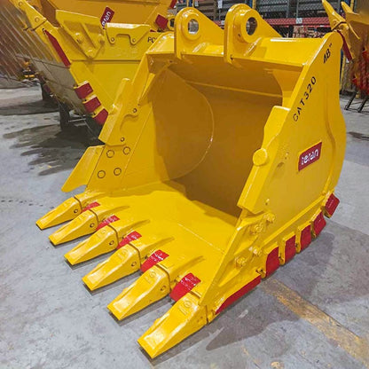 Teran Compact Excavator Bucket | Model BKT-320 HD | Digging Width 12" To  60" Inch | Capacity 0.15 to 1.20 Cubic Meters | For Excavators