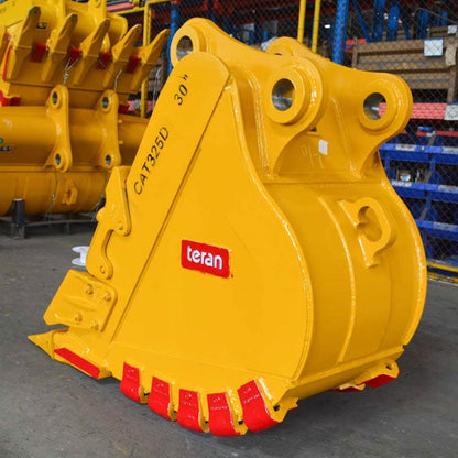 Teran Heavy Duty Excavator Bucket | Model BKT-325D HD | Digging Widths 18" to 66"  Inch | Capacity 0.48 To 1.59 Cubic Meters | For Excavators