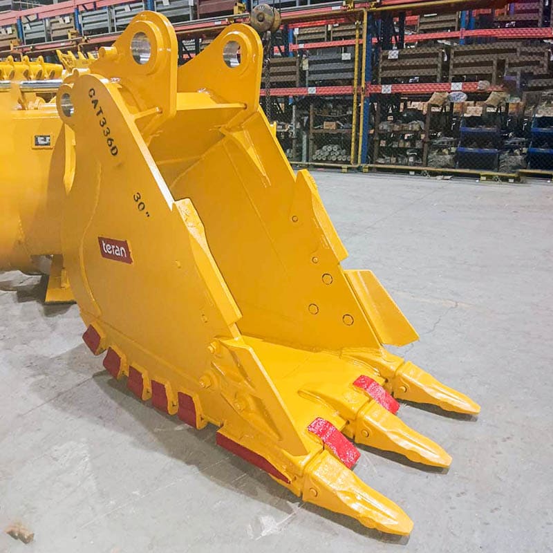 Teran Heavy-Duty Excavator Bucket | Model BKT-336D HD | 18" to 72" Inch Digging | Capacity 0.41 to 2.0 Cubic Meters | For Excavators