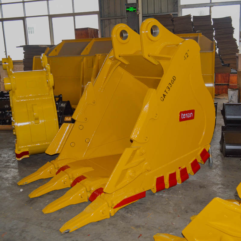 Teran Heavy-Duty Excavator Bucket | Model BKT-336D HD | 18" to 72" Inch Digging | Capacity 0.41 to 2.0 Cubic Meters | For Excavators