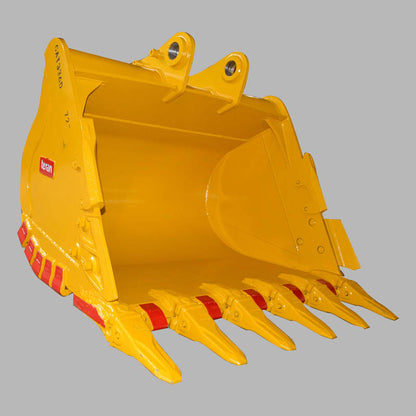 Teran Heavy-Duty Excavator Bucket | Model BKT-336D HD | 18" to 72" Inch Digging | Capacity 0.41 to 2.0 Cubic Meters | For Excavators