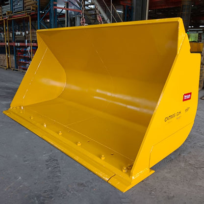 Teran Loader Buckets | Models BKT-G/H | Bucket Widths 99.6" to 141" Inches | Capacity 1.3 to 7.60 Cubic Meters | For Excavators