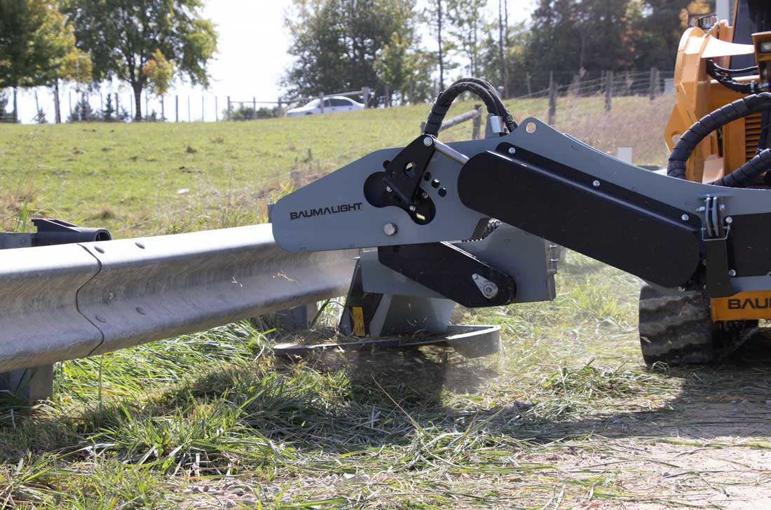 Baumalight Mini Barrier Mower | Model BMM230 | Cutting Width 32" | 8-15 GPM | For Mini Skid Steers