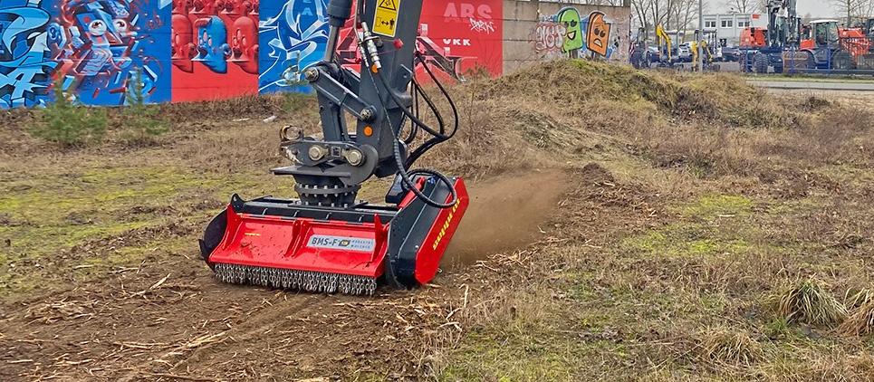 Seppi | Strong Forestry Mulcher | Knives & Carbides | Model BMS-F 125CC | 49" Working Width | Machine Size 9 To 20 Ton | For Excavators