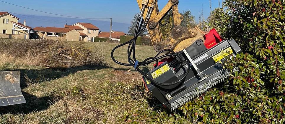 Seppi | Strong Forestry Mulcher | Knives & Carbides | Model BMS-F 125CC | 49" Working Width | Machine Size 9 To 20 Ton | For Excavators