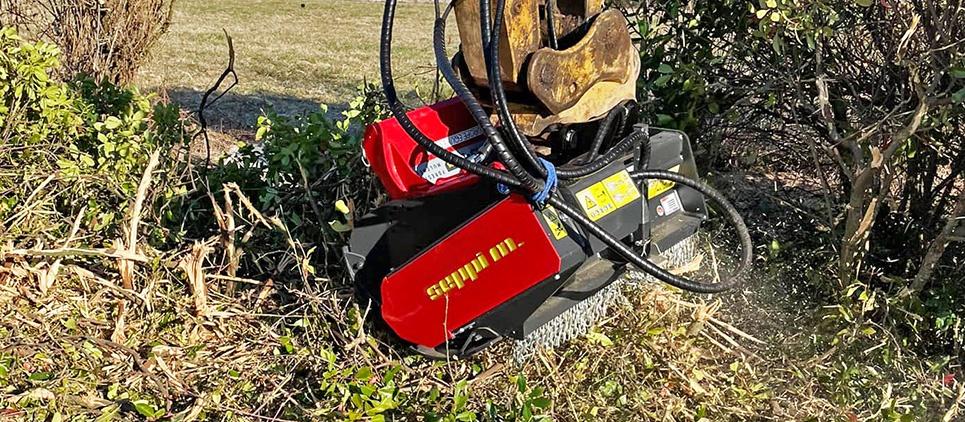 Seppi | Strong Forestry Mulcher | Knives & Carbides | Model BMS-F 125CC | 49" Working Width | Machine Size 9 To 20 Ton | For Excavators