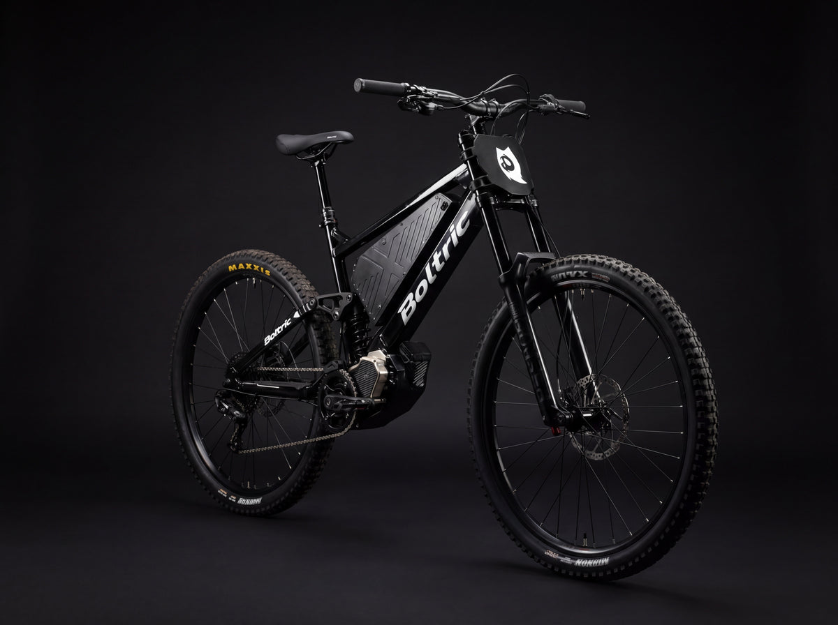 GhostCat x Boltric M1 Official Downhill eMTB | Boltic M1 & M1 PRO | 6.5KW Mid-Drive Motor | 72V 20Ah Battery | 44+ MPH