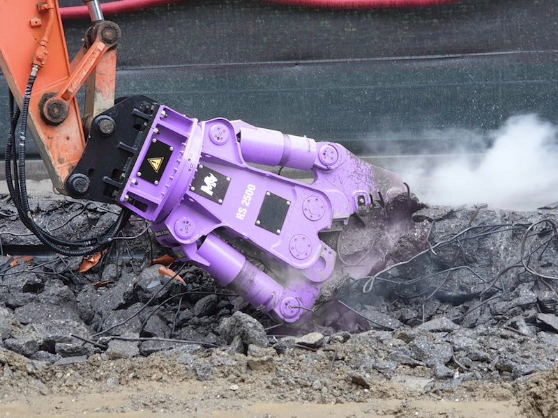 MAZIO DEMOLITION TOOLS PRIMARY CRUSHERS | RS-200 TO RS-11000 MODELS | BLADE CLAPING FORCE 75-810  TON | FOR EXCAVATORS