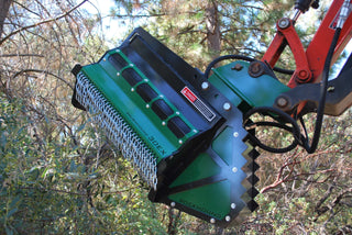 Brush-Hound Flail Brush Mower Shredder | Model 30EX | Cutting Width 30" | Machine Size 4-6+ Tons | For Excavators