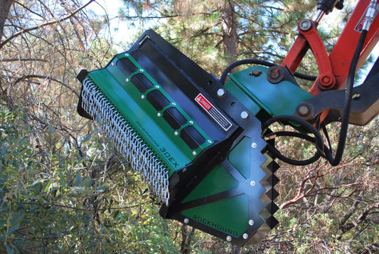 Brush-Hound Flail Brush Mower Shredder | Model 30EX | Cutting Width 30" inches | For Excavator