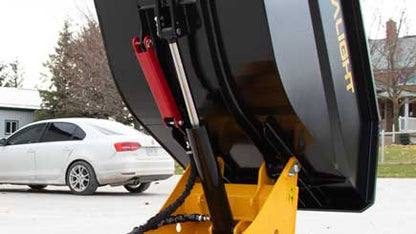 Baumalight Trailer Dumper | Model DW51QT | Width 35.5" | 5-10 GPM | For Mini Skid Steers