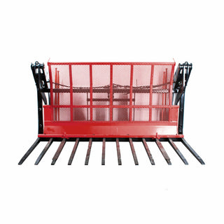BuckRake 10 FT Model 3 Point Hitch Unique Hydraulic Pushoff | For Tractor