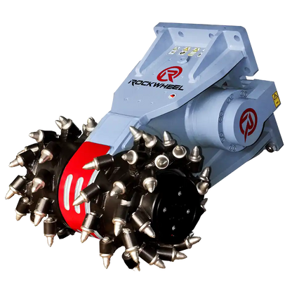 RockZone Rock and Concrete Grinder Attachment | Models G50, G60 & G125 | Width 41" To 59" | 40 To 150 Ton | For Excavators