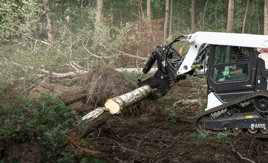 Erskine Tree Shears | Working Width 45.20” inches | Rotating Head 90° Degree | For Skid Steer