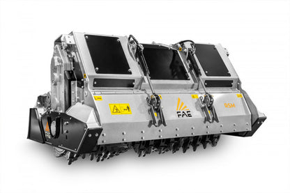 FAE | RSM Stone Crusher | Model 200 To 225 | Width 81.9" To 91.3" | Crushes Stone Up to 20 Inches, 16 Inches Deep | Horsepower 200 To 360 HP | For Tractors