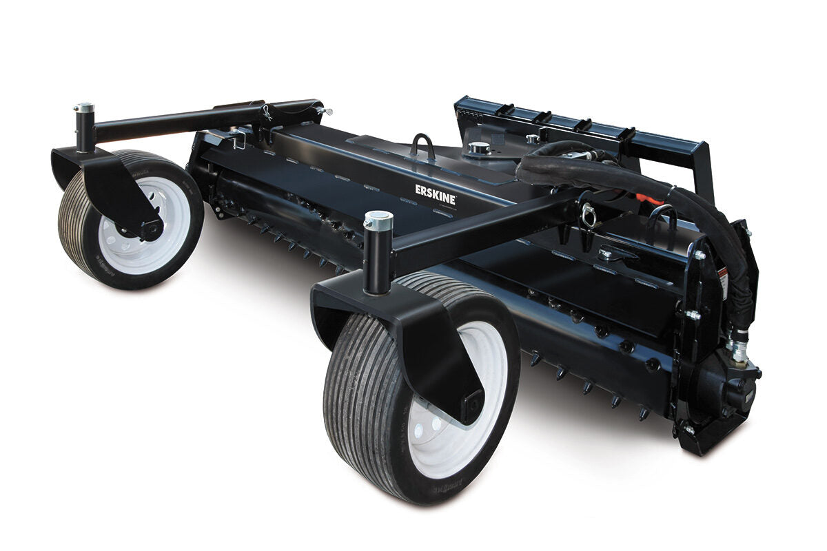 Erskine Industrial Soil Conditioner | FSC Series | Rotor Width 72", 84" & 96" | 15 – 41 GPM | For Skid Steers
