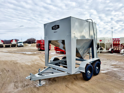 Apache Equipment 5.5 Ton Feed Bin | Stationary & Portable | 8′ Diameter | Heavy‑Duty Steel & Galvanized Steel