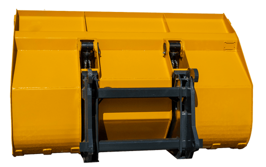 NM ATTACHMENT HIGH DUMP BUCKET WITH BOLT ON CUTTNG EDGE 5" YARD FOR WHEEL LOADER
