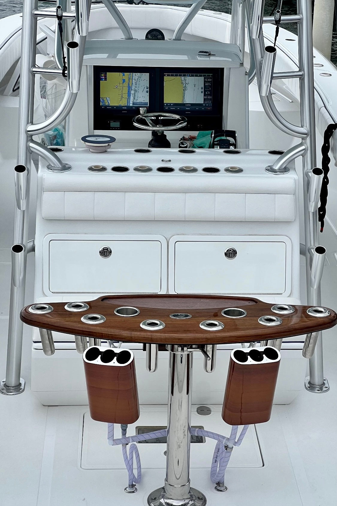 R&R Tackle Co. Bait Tube System | Small, Medium & Large Sizes | Multiple Mounting Options | Tangle-Free Live Bait Storage