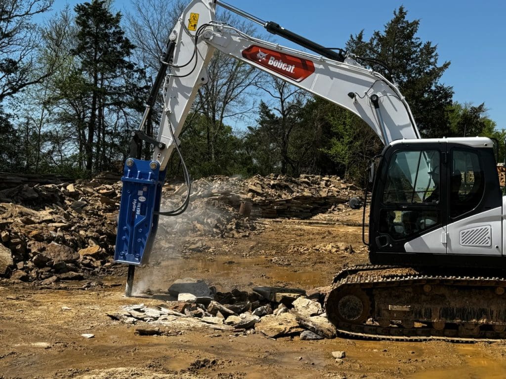 HydroRam HK130 Hydraulic Breaker | Tool Diameter 4.72" | For 13.2 - 22 Ton Excavators
