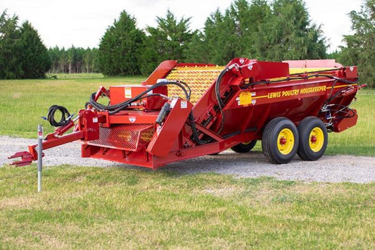 Lewis Brothers Chicken Housekeeper No-Dump | Models HK Series | Width 69 Inch | 135 To 175 Cu Ft Capacity | Horsepower 60 HP PTO | For Tractor