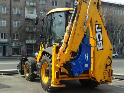 HydroRam HK Series Loader Backhoe Hydraulic Hammers | Overall Length 70.4