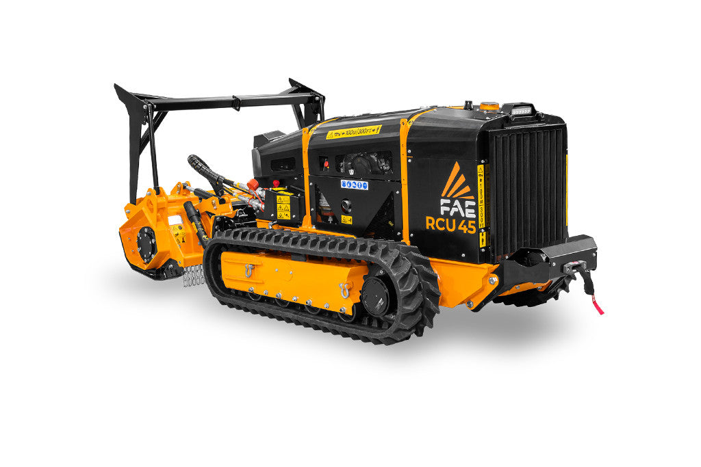 FAE Remote-Controlled Tracked Carrier | Model RCU45 | 44 HP | For Forestry Mulching