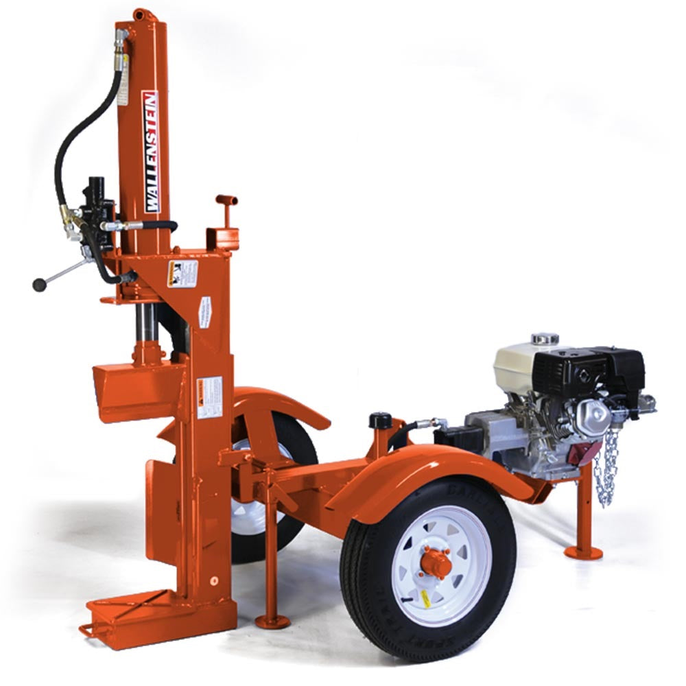 Wallenstein | Log Splitters | WX900 Series | Split Force 25-31 Ton | Horizontal & Vertical Splitting | For Heavy-Duty Wood Processing