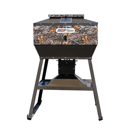 ASF Corn Pro Realtree Camo Deer Feeder | Width 42" inches | Height 60" & 74" inches | Capacity 600 & 1,000 Lbs