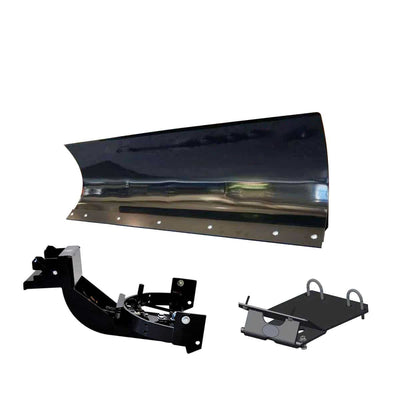 HitchDoc Outdoor | Eagle Snow Plow | Width 60″ | Steel Front-Mount Complete Plow System | 500-680 Honda (TRX/Rubicon/Rincon) (2001-2023) | Horsepower 20 To 40 HP | For ATV