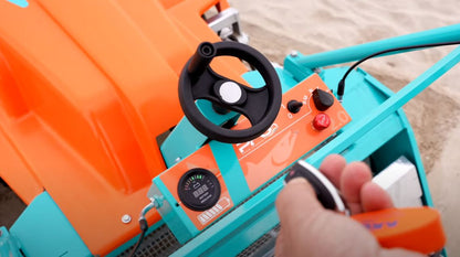 Barracuda 2.0 Electric Beach Cleaner | Sifting Width 35" | Run Time 3–4 Hrs