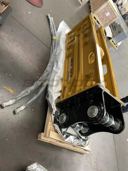 Bedrock Attachments Hydraulic Breaker Hammer | Model EH320 | Width 22.6" | Machine Size 18-26 Ton | For Excavators