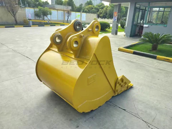 Bedrock Attachments Heavy-Duty Bucket | Model 48in HD | Width 48-Inch | Capacity 1.33 CU M | Machine Size 24-30 Tons | For Excavators CAT 320 ZBN
