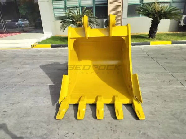 Bedrock Attachments Heavy-Duty Bucket | Model 50 inch HD | Width 50" | Capacity 1.36 CU M | Machine Size 24-30 Tons | For Excavators