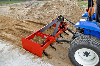 Farm King | 3PT Hitch Box Scraper/ Box Blade | Model Y484BS, Y604BS, Y725BS & Y846BS | Working Width 48" To 84" Inches | Horsepower 20 To 60 HP | For Tractor