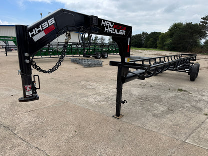 Global Equipment Apache Hay Hauler Inline Bale Trailers | Rail Length 25′, 32′, 36′ & 42′ | Bumper Pull & Gooseneck | For Hay Transport