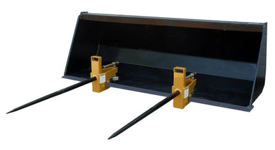 Sundown Clamp-On Bale Spear | Model CBS-3000 & BFS-4000 | Adjustable Width 27