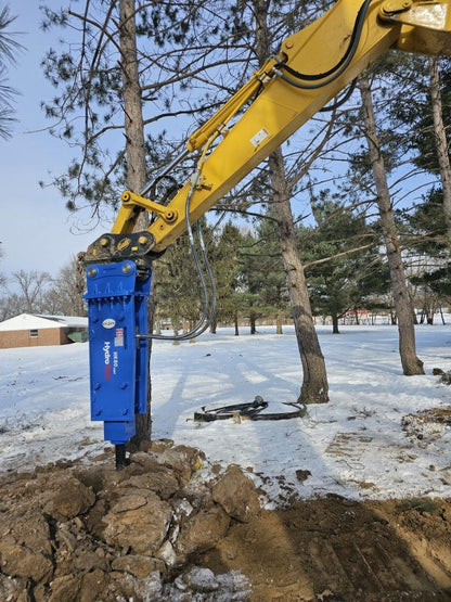 HydroRam HK80 Hydraulic Breaker | Tool Diameter 3.94" | For 11-18 Ton Excavators