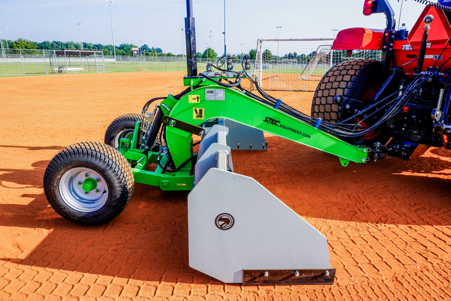 STEC Single / Dual Laser Grader with Hydraulic Valve | For Tractor